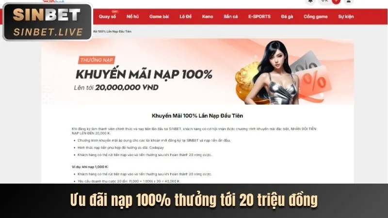 Khuyến mãi nạp tiền 23Win